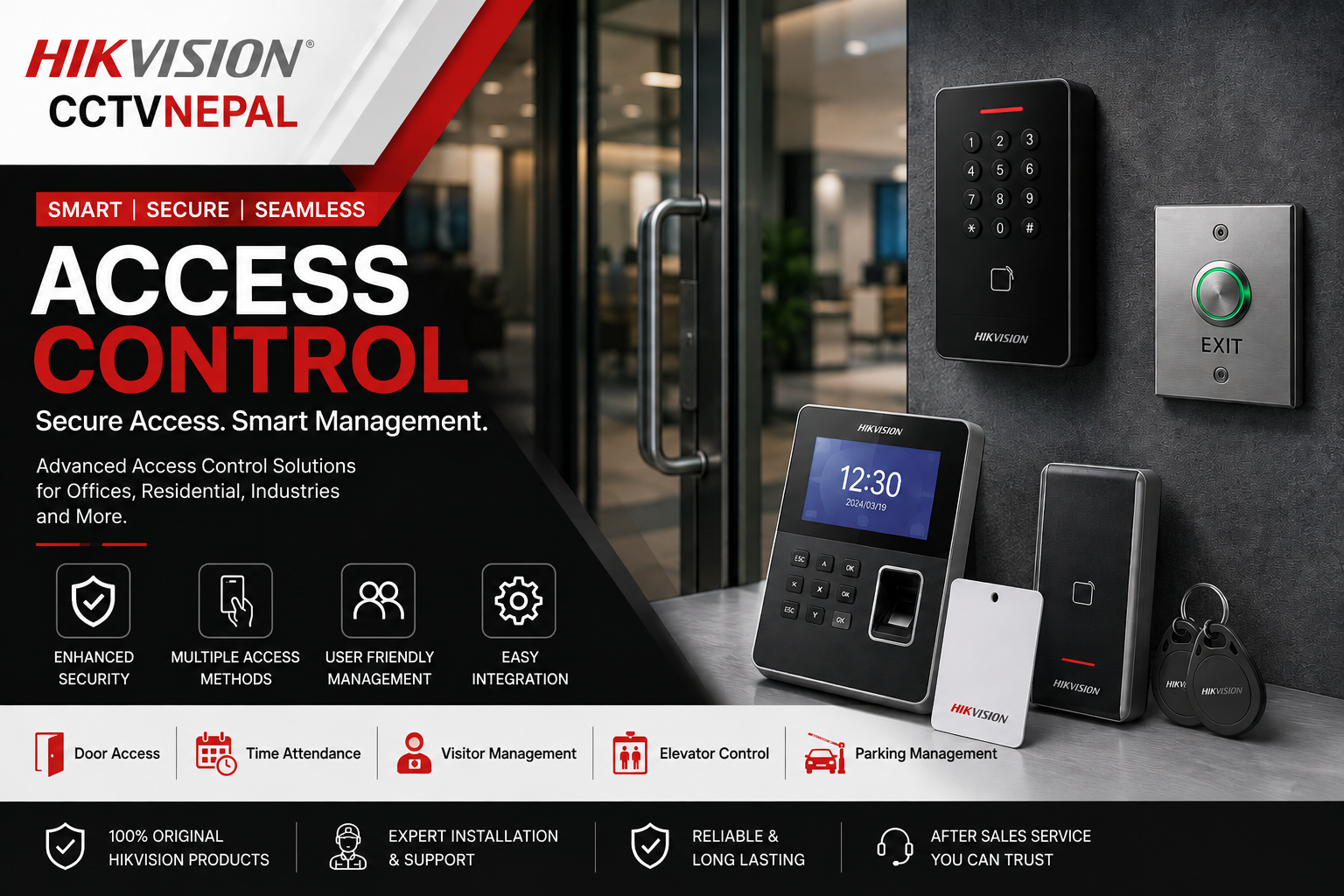 Fingerprint Time Attendance Terminal Access Control